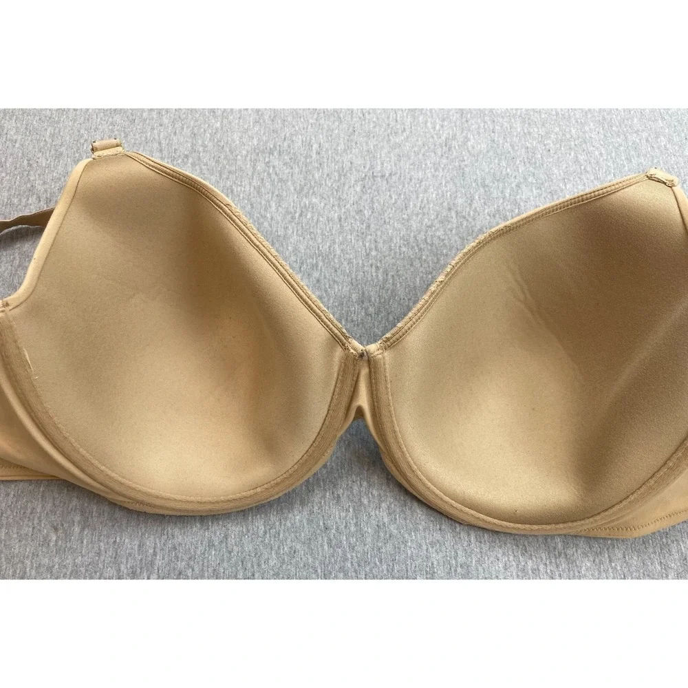 Soma Bra Womens 38DDD Beige Lace Lined Underwire Embraceable Perfect Coverage